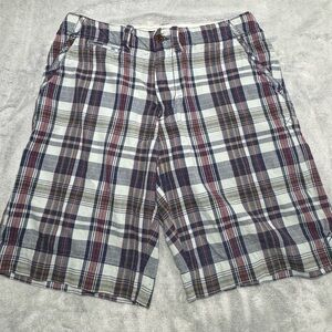 Vintage 90s Polo Ralph Lauren Sportswear Plaid Shorts Men's 32 Madras 100%Cotton